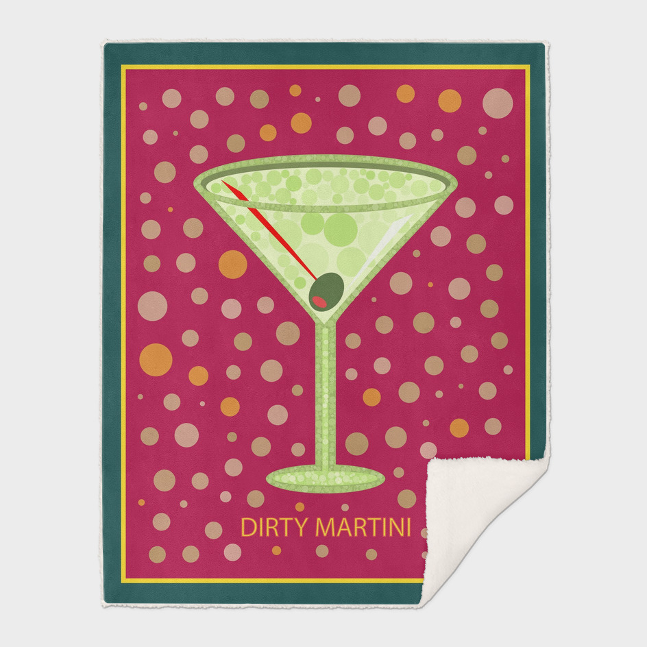 Dirty Martini | Cocktail | Pop Art
