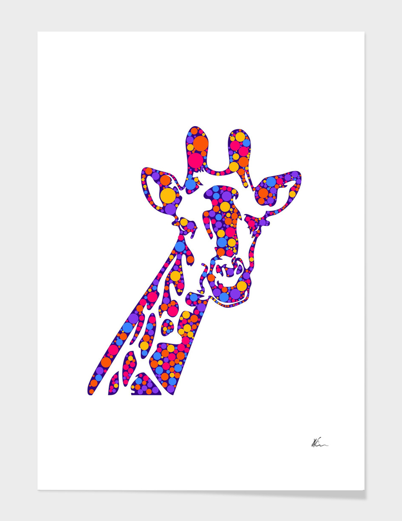 Giraffe | Pop Art