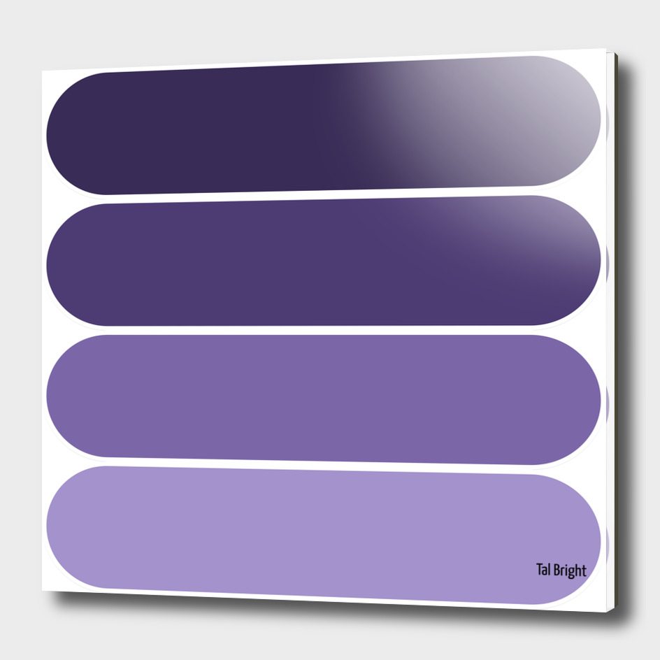 70s color palette - purple retro color scheme oval