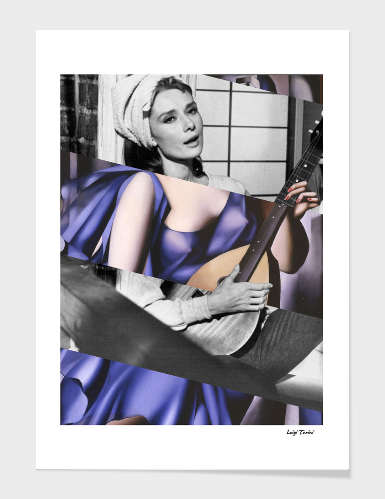 Tamara De Lempicka “La Musicienne” & Audrey Hepburn