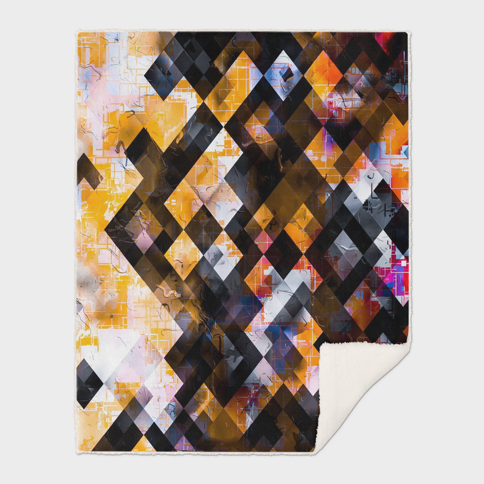geometric square pixel pattern abstract background