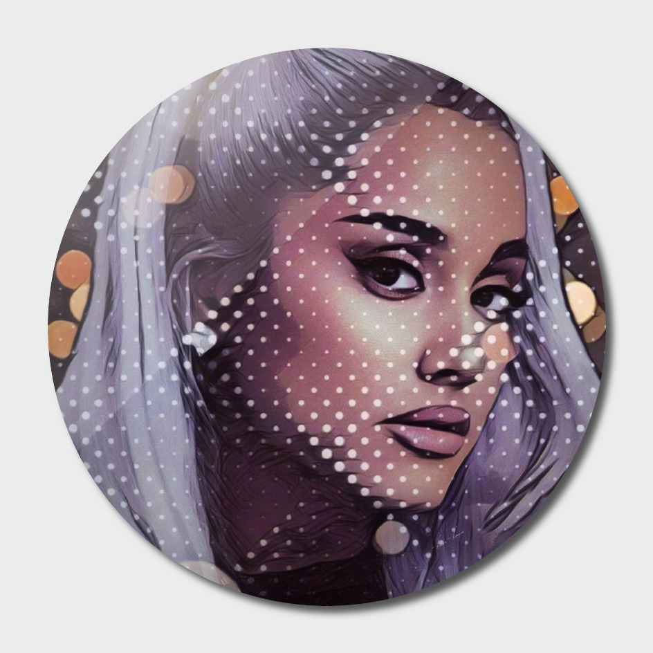 Ariana Grande Brilliant Glitter Tape Side Fresh Attit