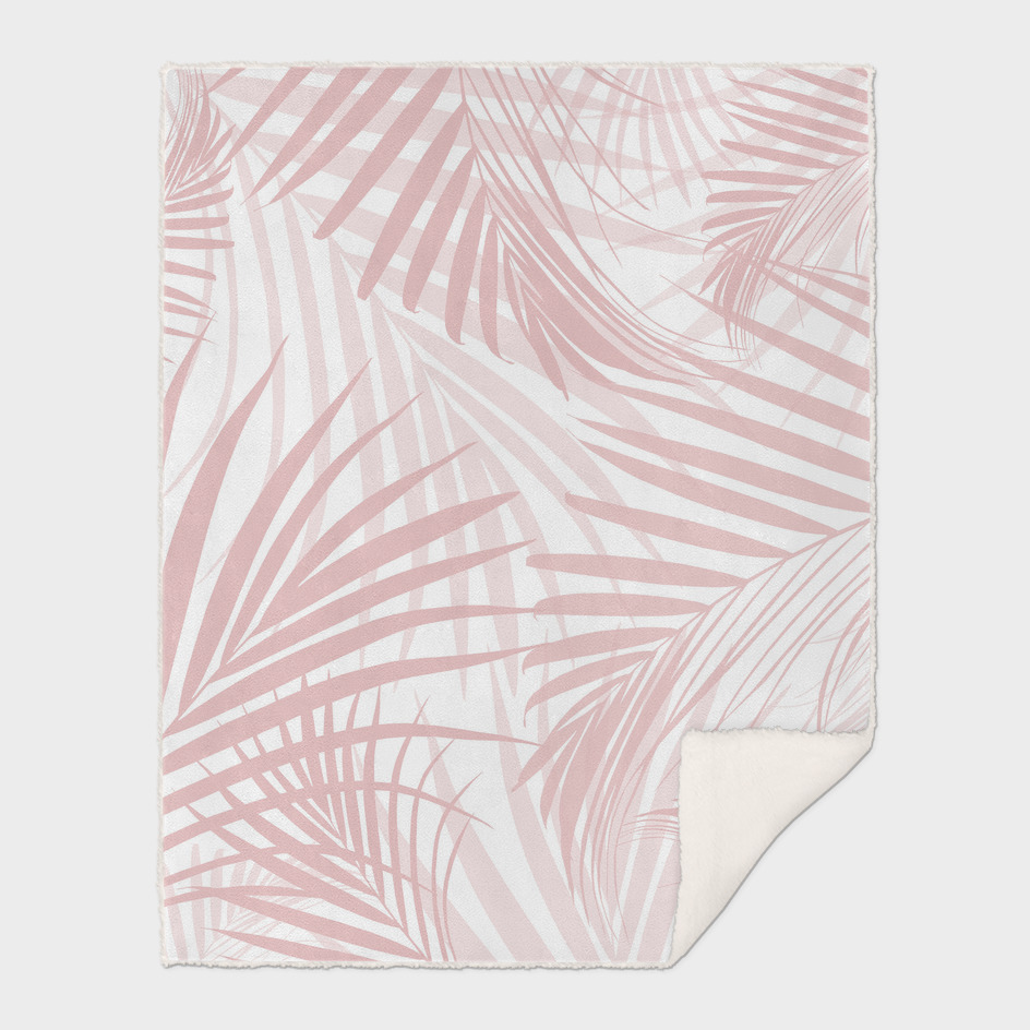 Blush Pink Palm Leaves Dream - Cali Summer Vibes #3