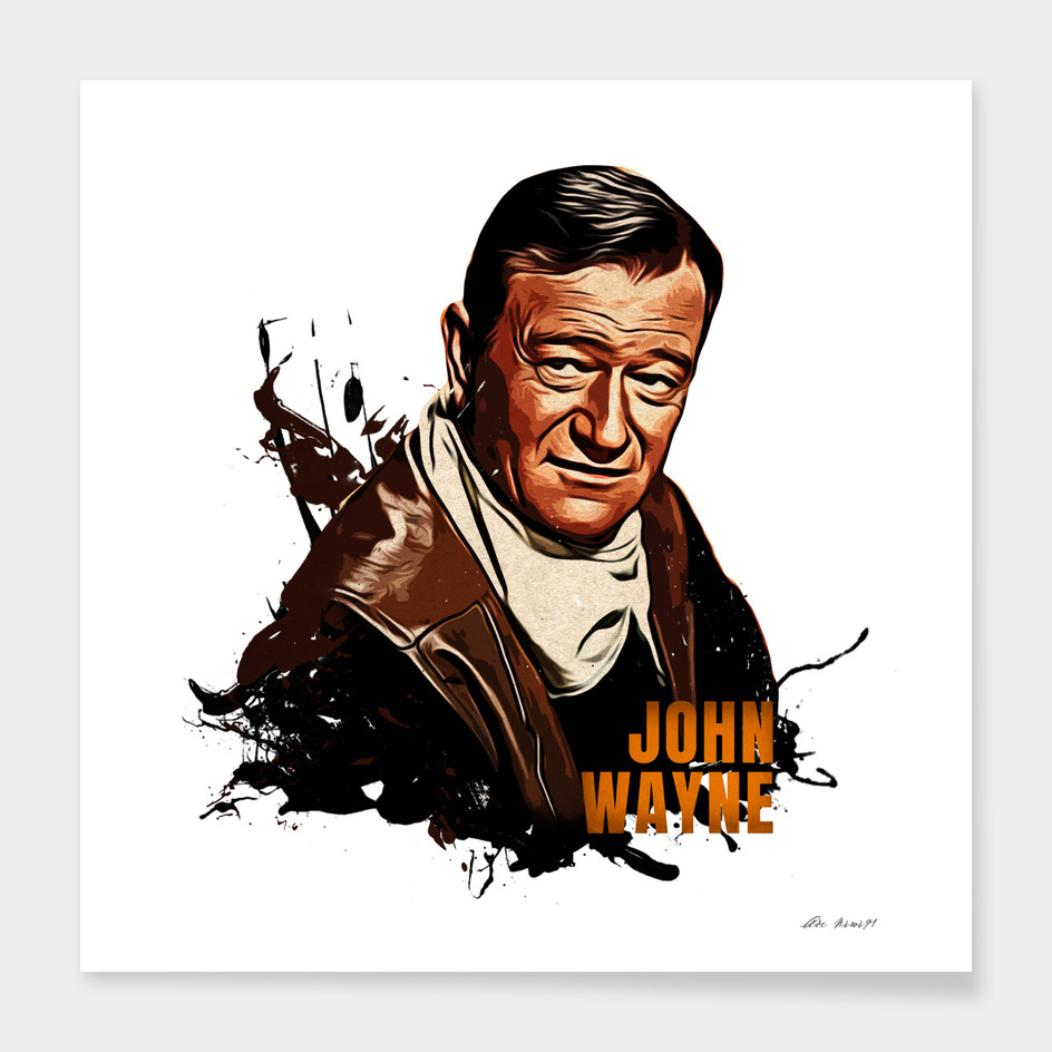 John Wayne Fansart Style