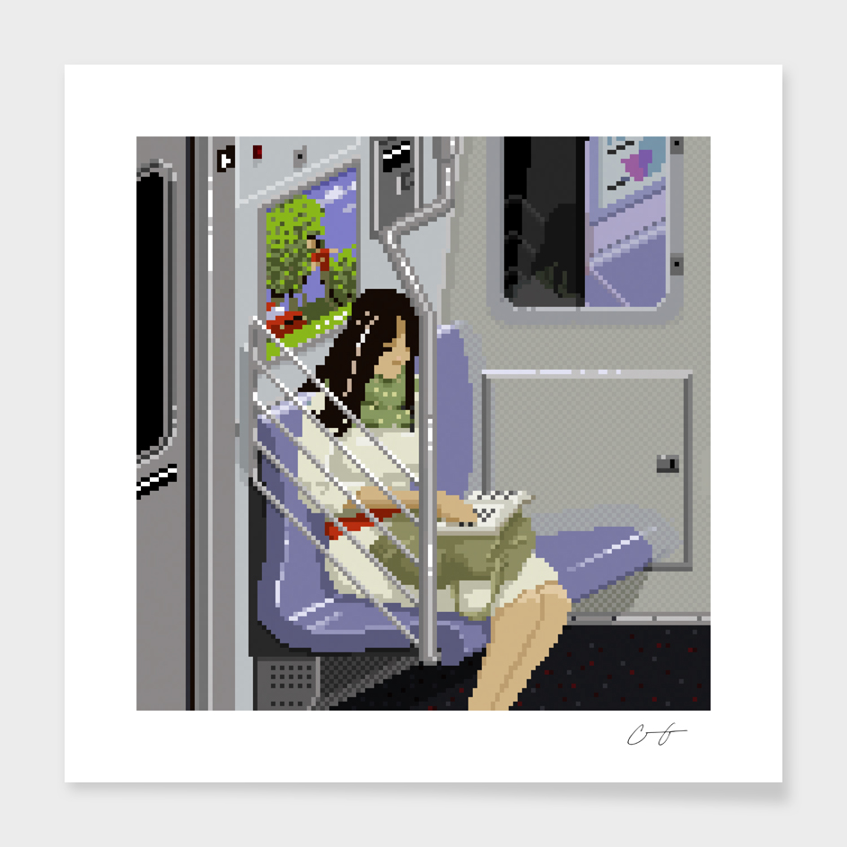 Subway Portrait 002