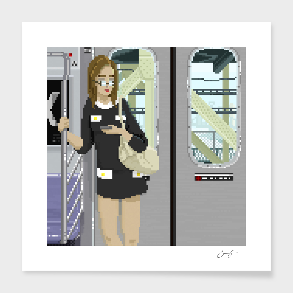 Subway Portrait 004