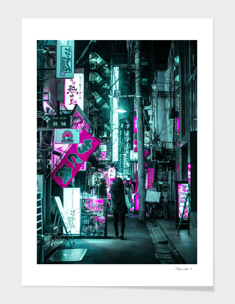 Tokyo Street Cyberpunk 2077