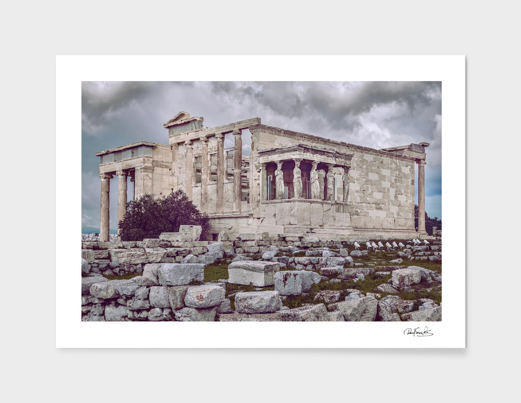 Erechtheum Temple, Athens, Greece