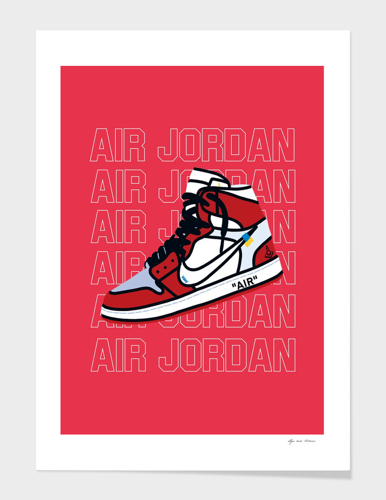 Sneakers Air Jordan Red