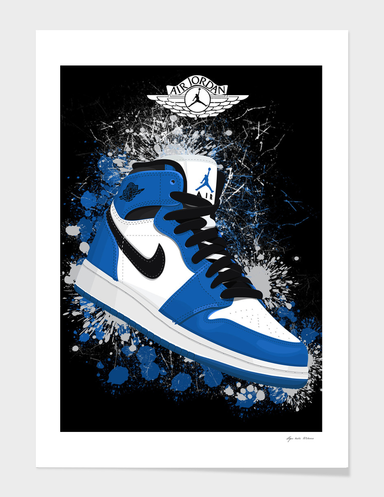 Sneakers Air Jordan Blue