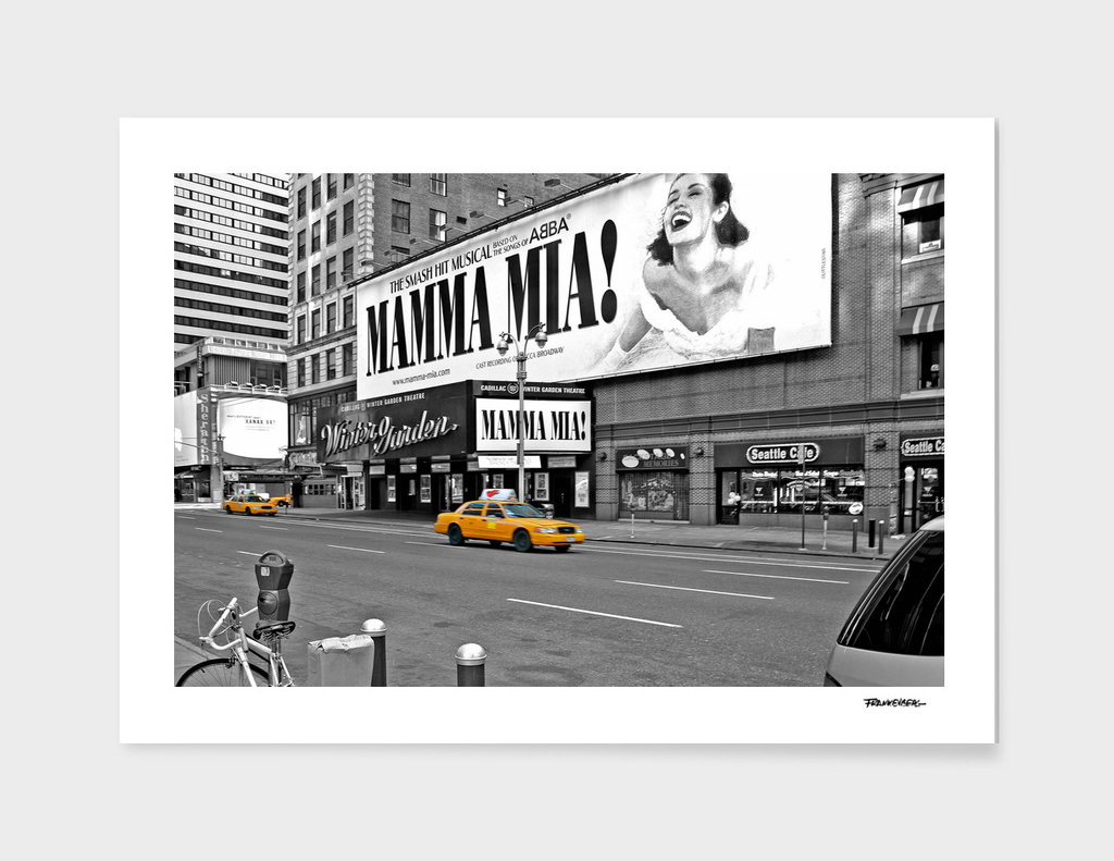 NYC - Yellow Cabs - Mamma Mia