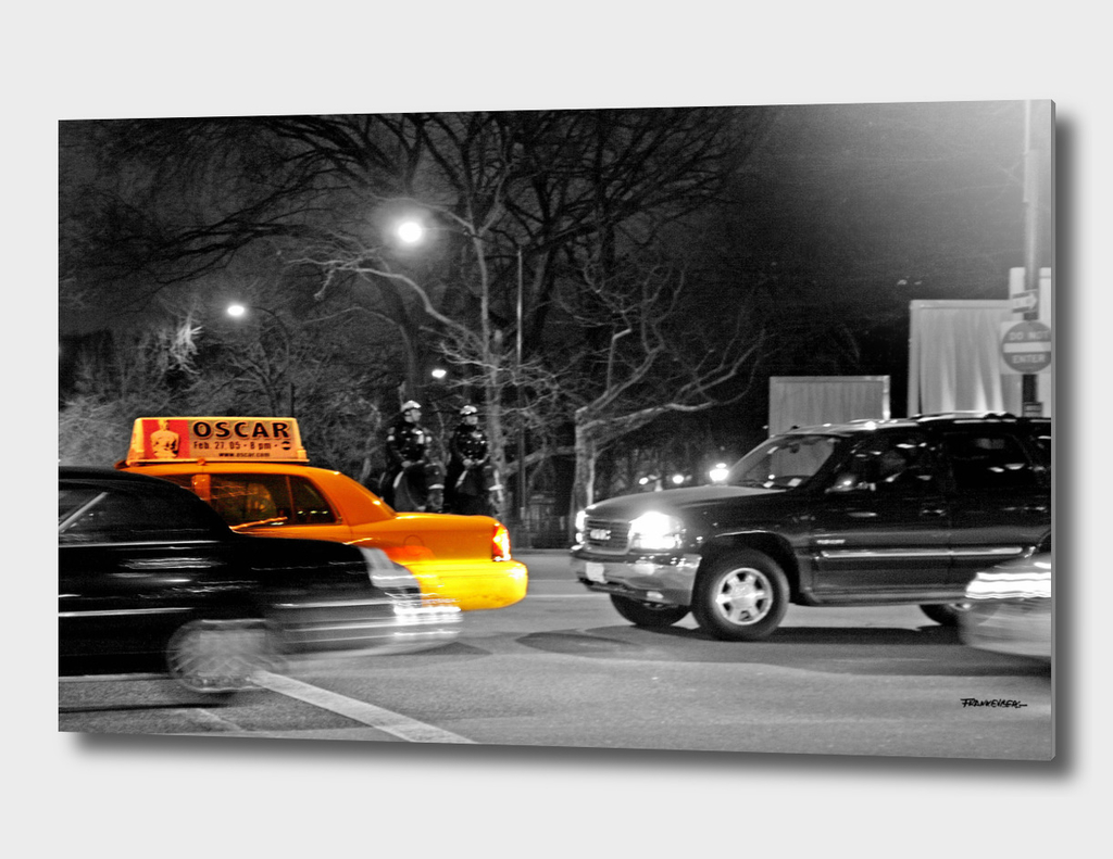 NYC - Yellow Cabs - Oscar Night
