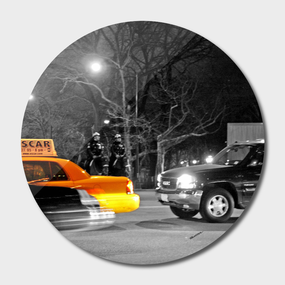 NYC - Yellow Cabs - Oscar Night