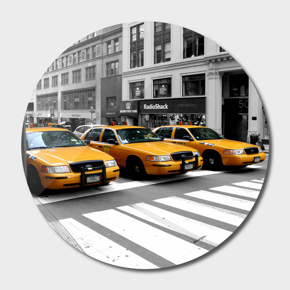 NYC - Yellow Cabs - Radio Shack