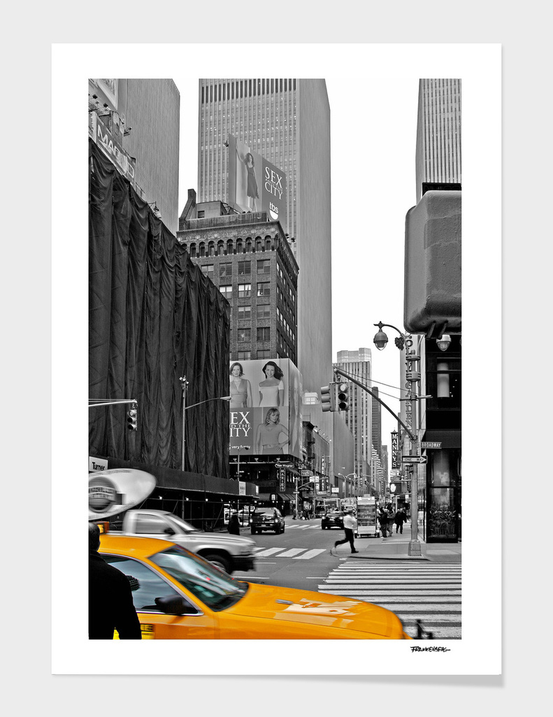 NYC - Yellow Cabs - Sex and the City