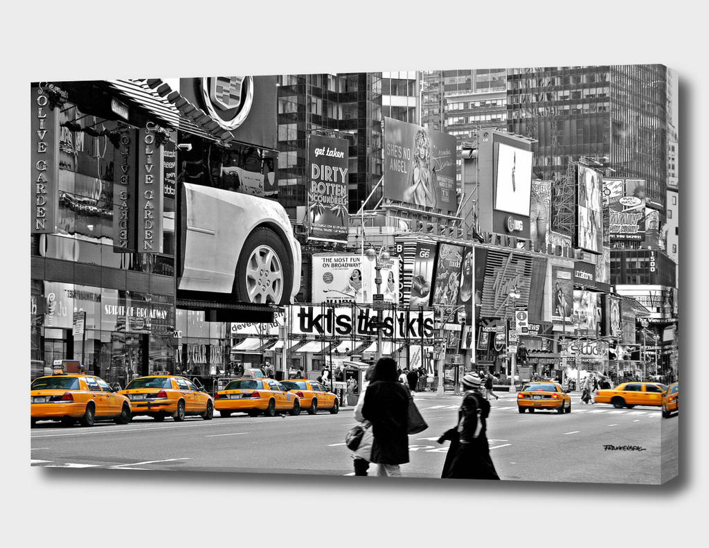 NYC - Yellow Cabs - Times Square