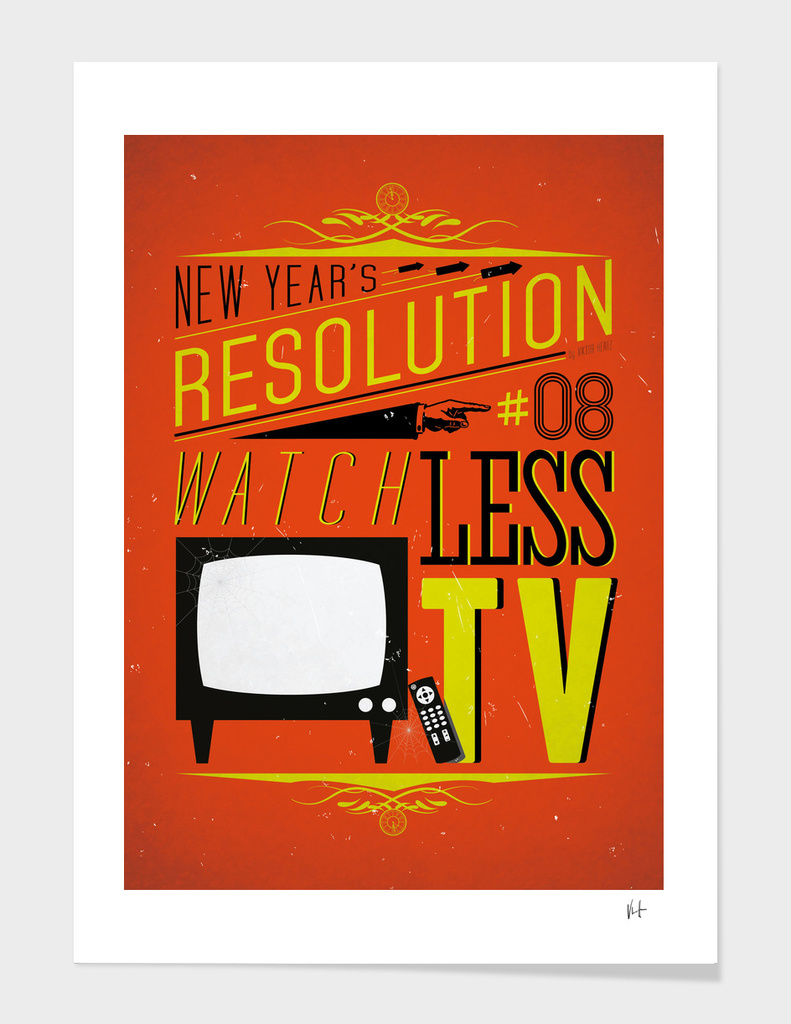 New Year's resolution #8