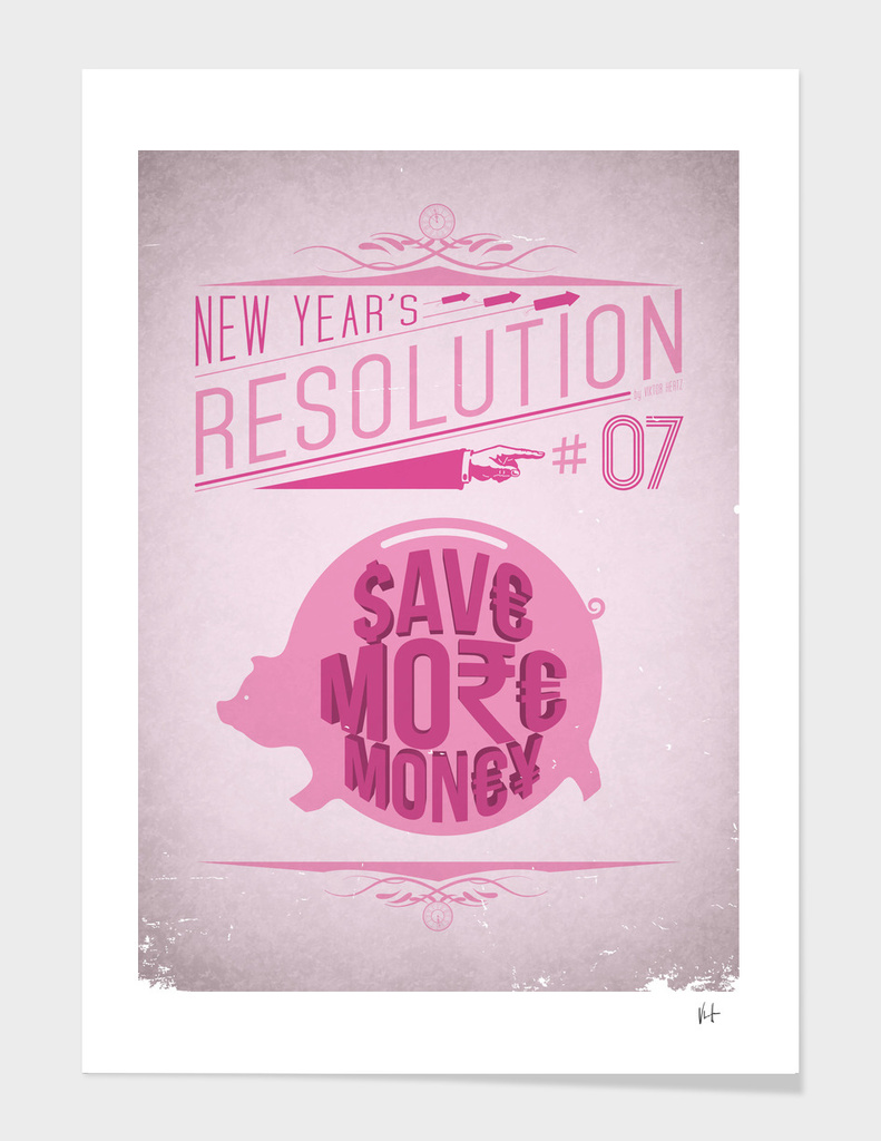 New Year's resolution #7