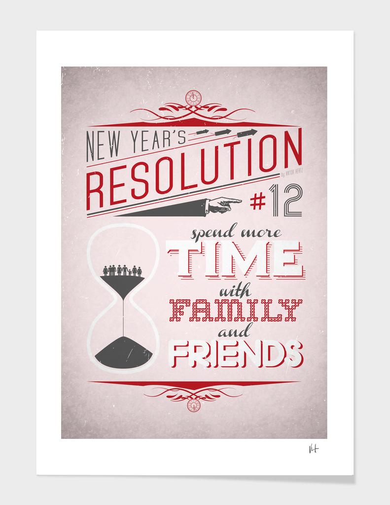 New Year's resolution #12