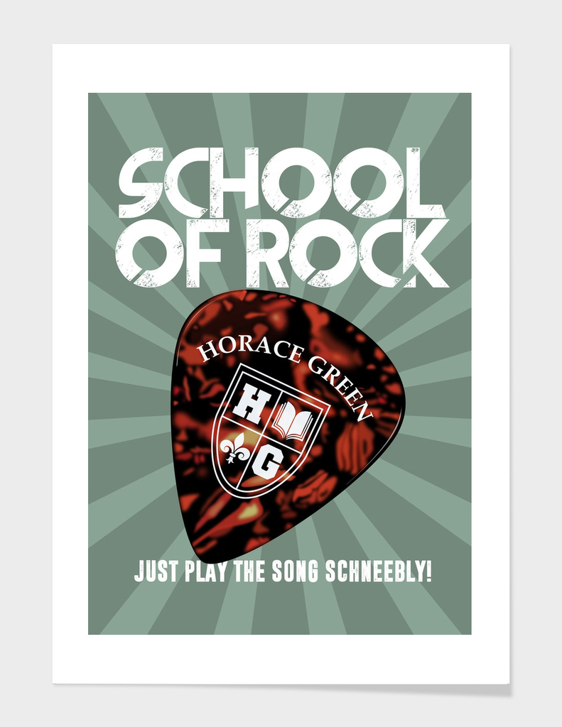 School of Rock - Alternative Movie Poster