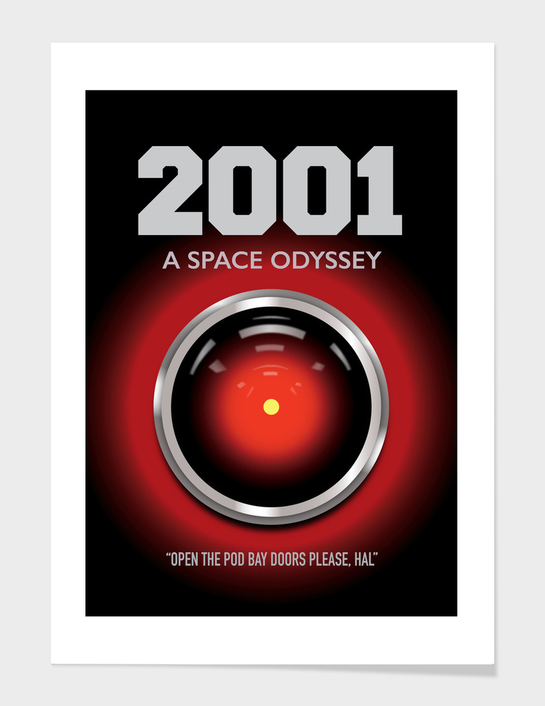 2001 A Space Odyssey - Alternative Movie Poster