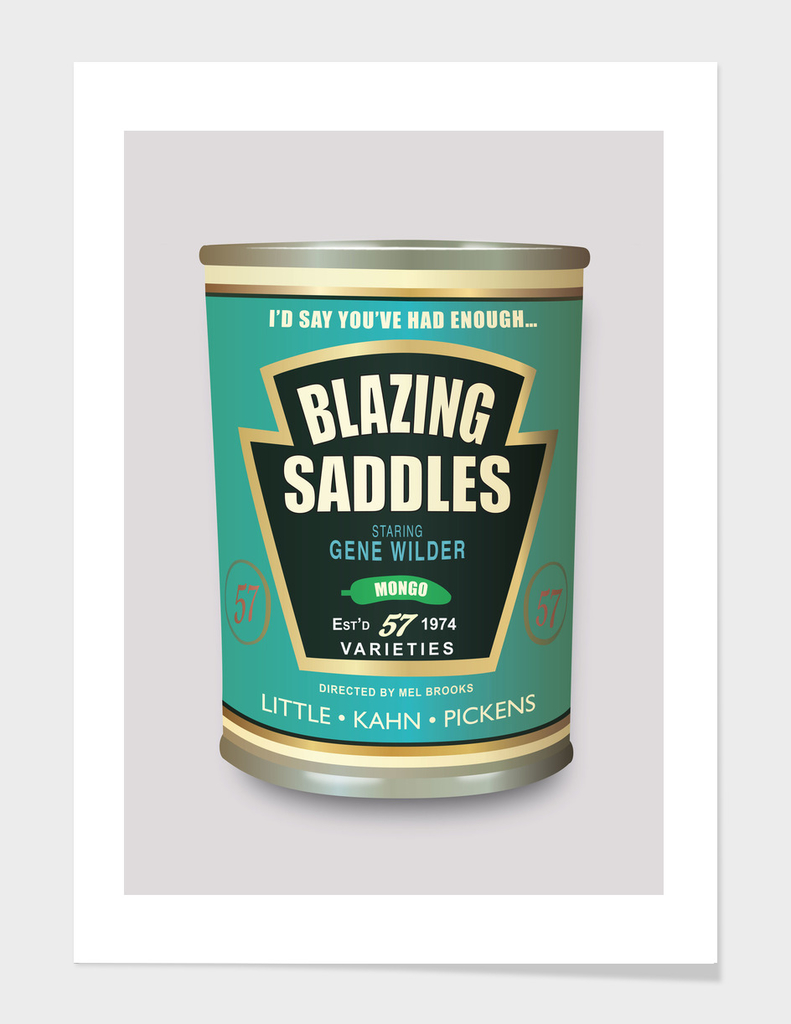 Blazing Saddles - Alternative Movie Poster
