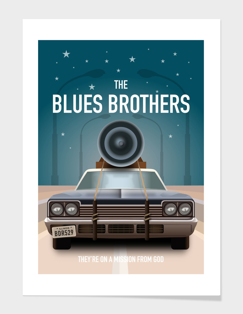 The Blues Brothers - Alternative Movie Poster