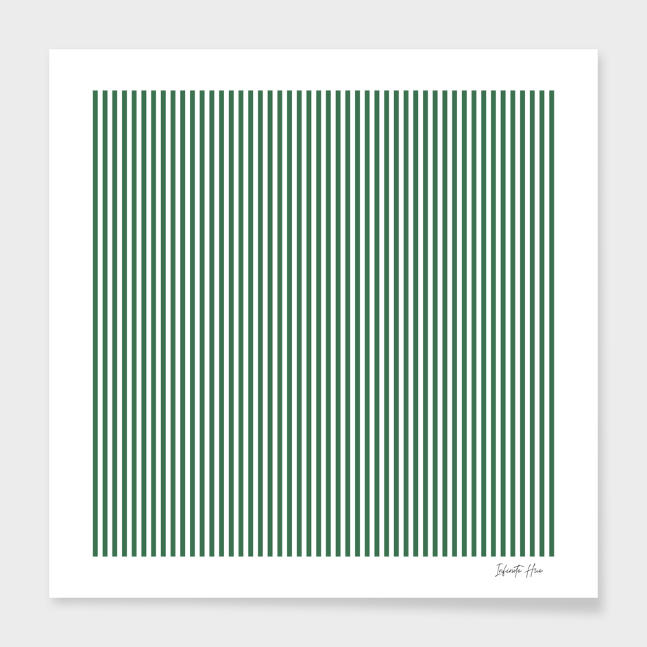 Grass Green Micro Vertical Stripes | Interior Design