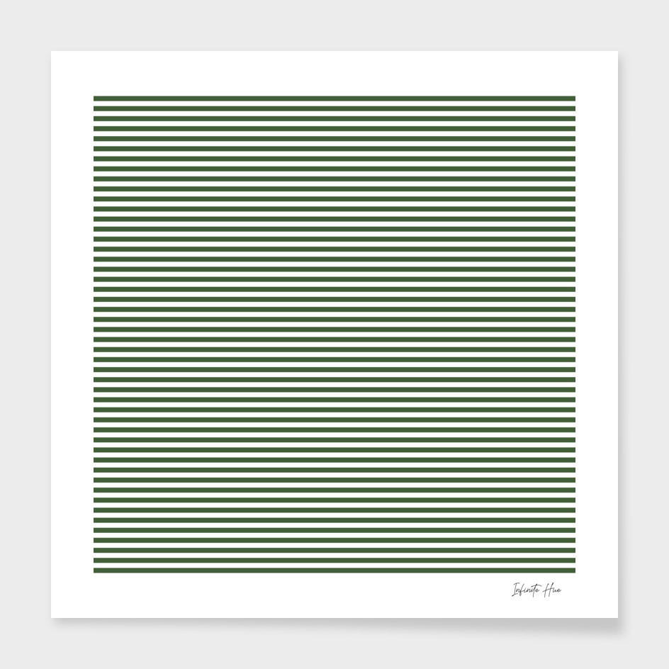 Emerald Micro Horizontal Stripes | Interior Design