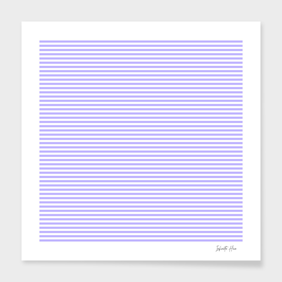 Lavender Blue Micro Horizontal Stripes | Interior Design