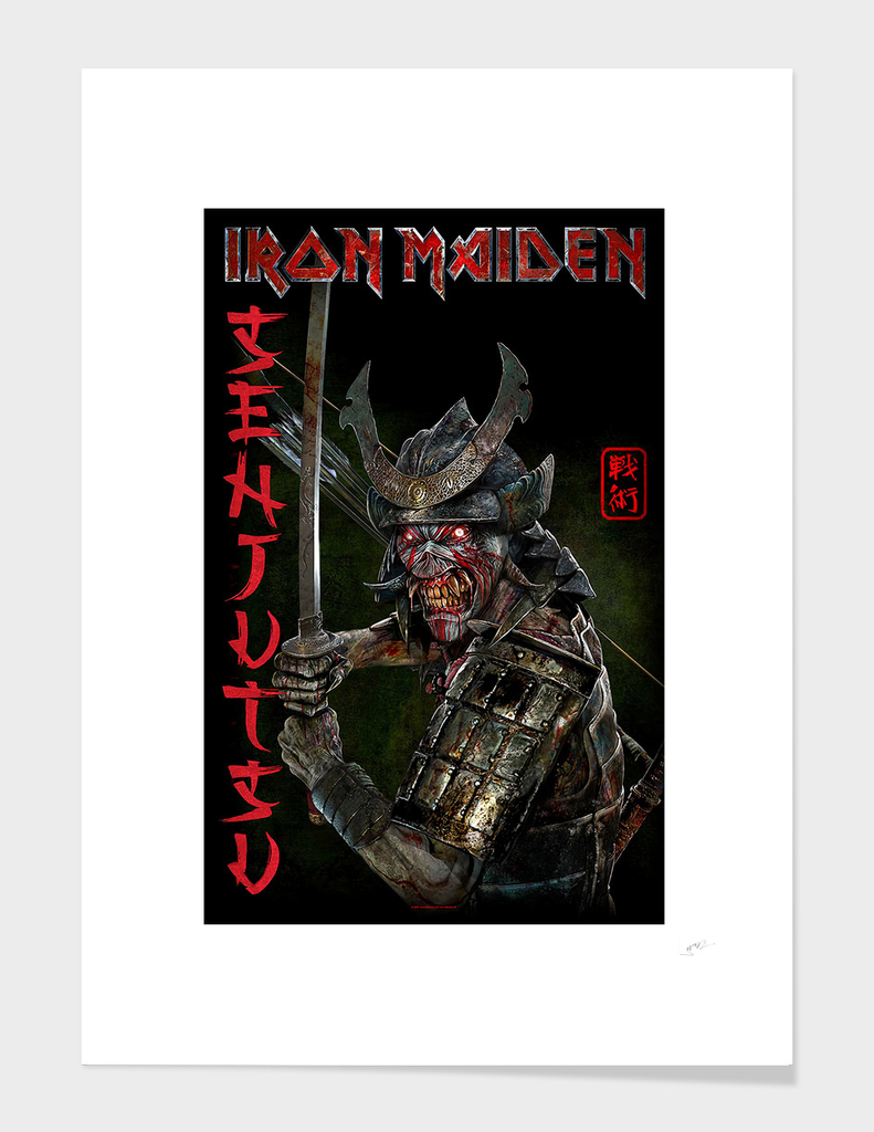 Iron Maiden Heavy Metal Band Poster