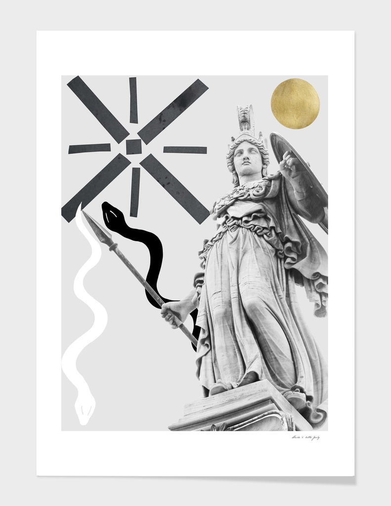 Goddess Athena Finesse #1 #wall #art