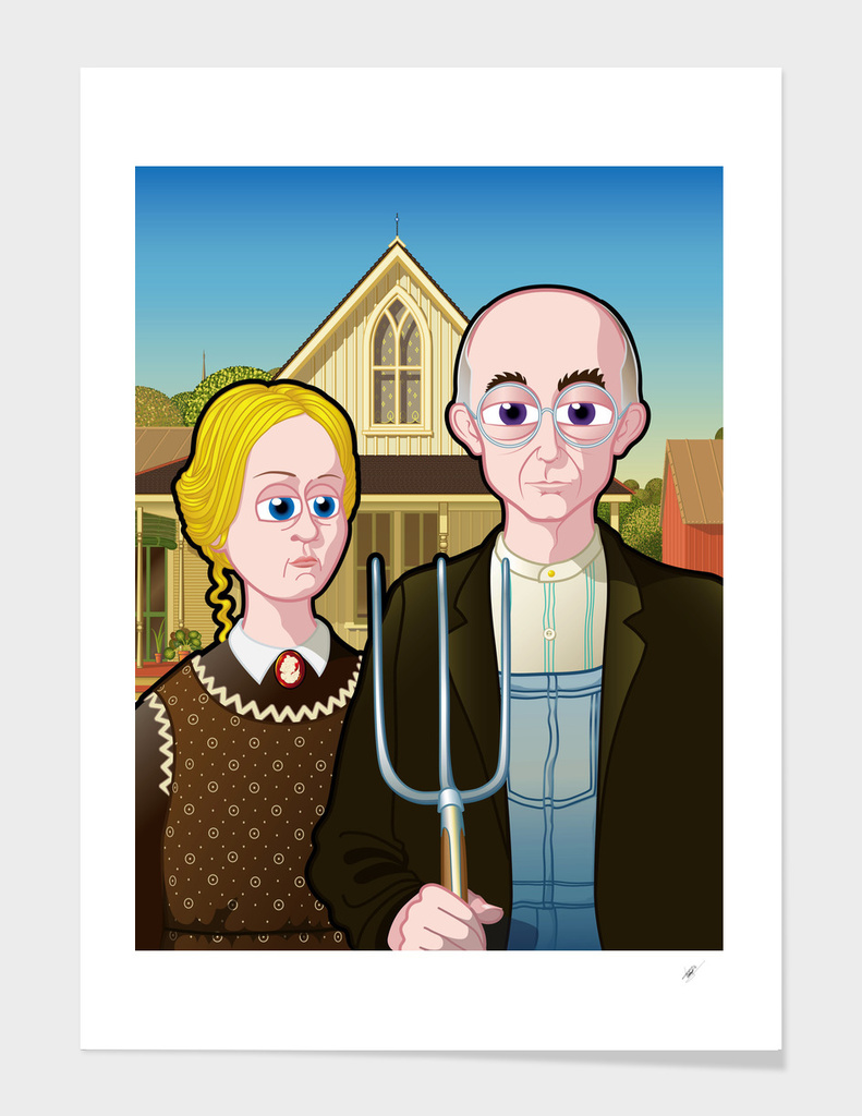 American Gothic FNG version