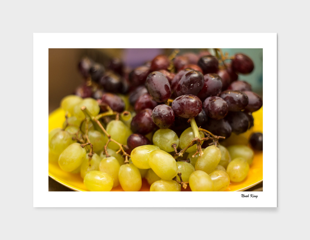 Red and Purple Grapes