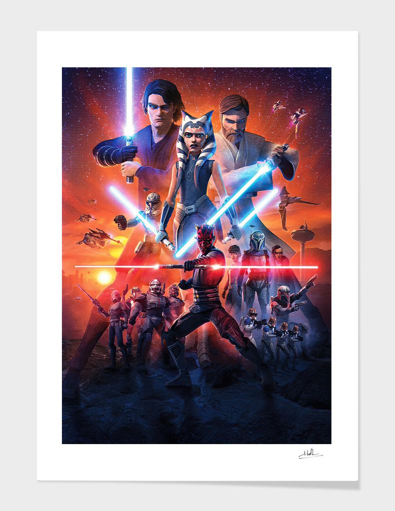 Star Wars The Mandalorian Poster