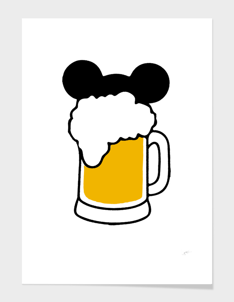 Disney Mickey Beer Lover
