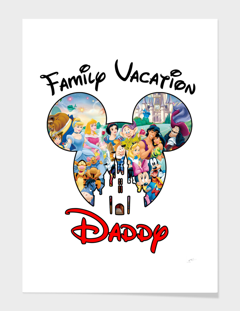 Family Vacation Daddy Disney Lover