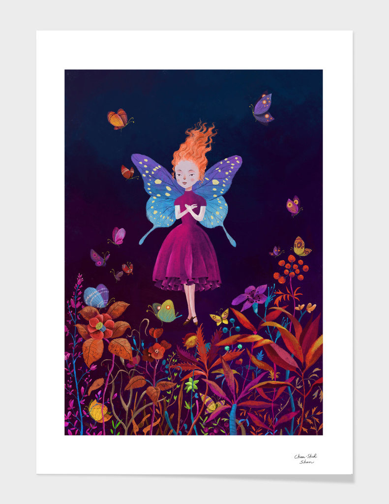 The butterfly fairy