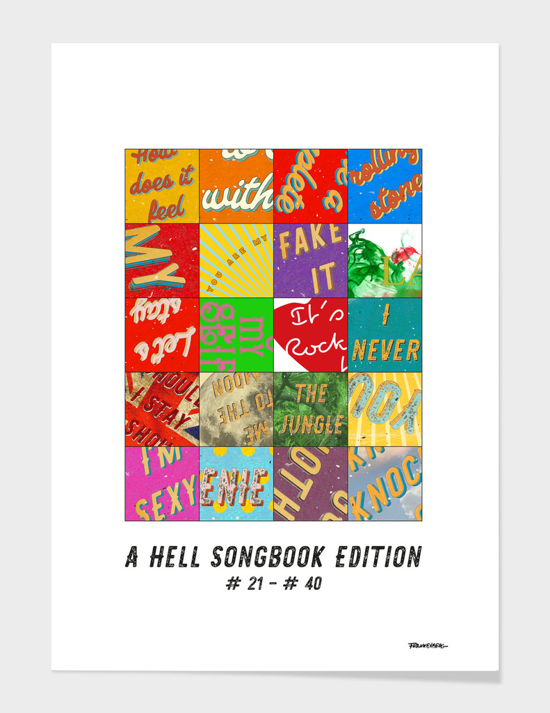 Hell Songbook Edition # 21 - # 40