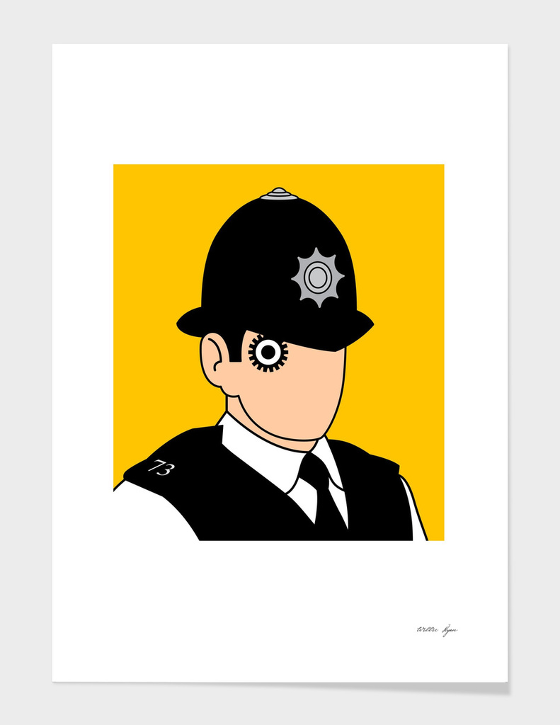 Policeman portrait