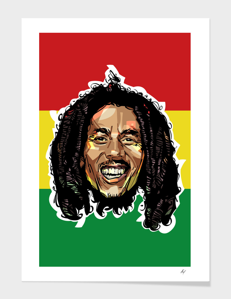 Bob Marley Head