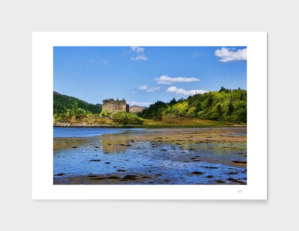 Castle Tioram on Loch Moidart