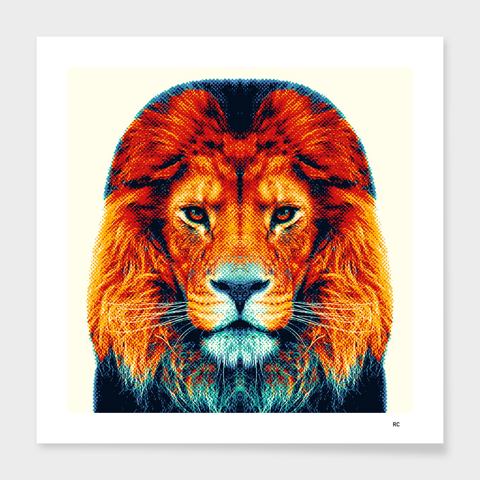 Lion - Colorful Animals
