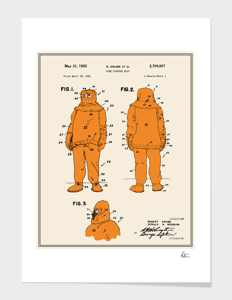 Fire Fighter Suit Patent