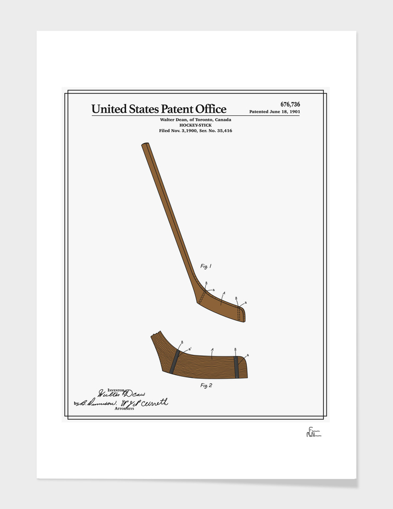 Hockey Stick Patent