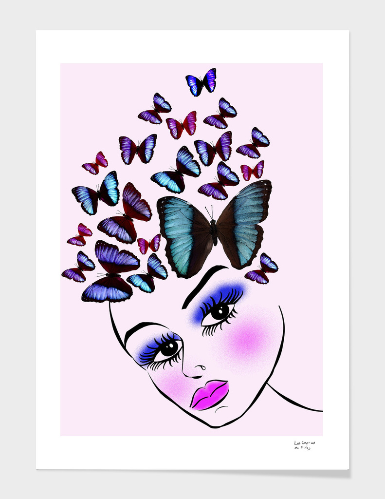 Butterflyer's woman