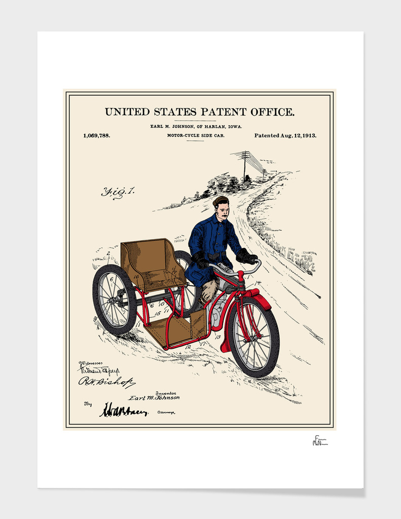 Motorcycle Sidecar Patent