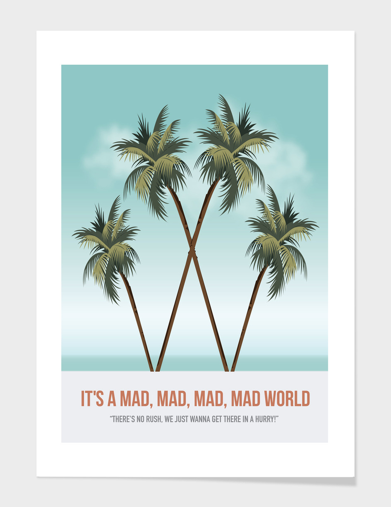 It's a Mad, Mad, Mad, Mad World - Alternative Movie Poster