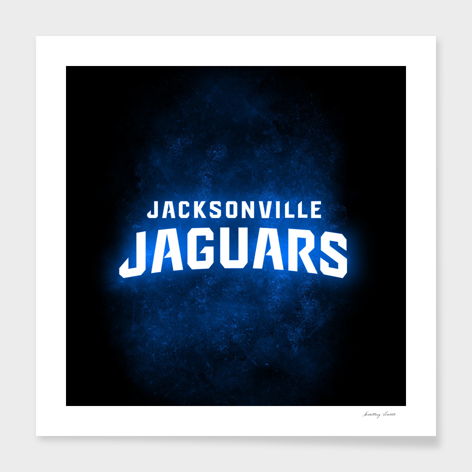 Neon Jacksonville Jaguars