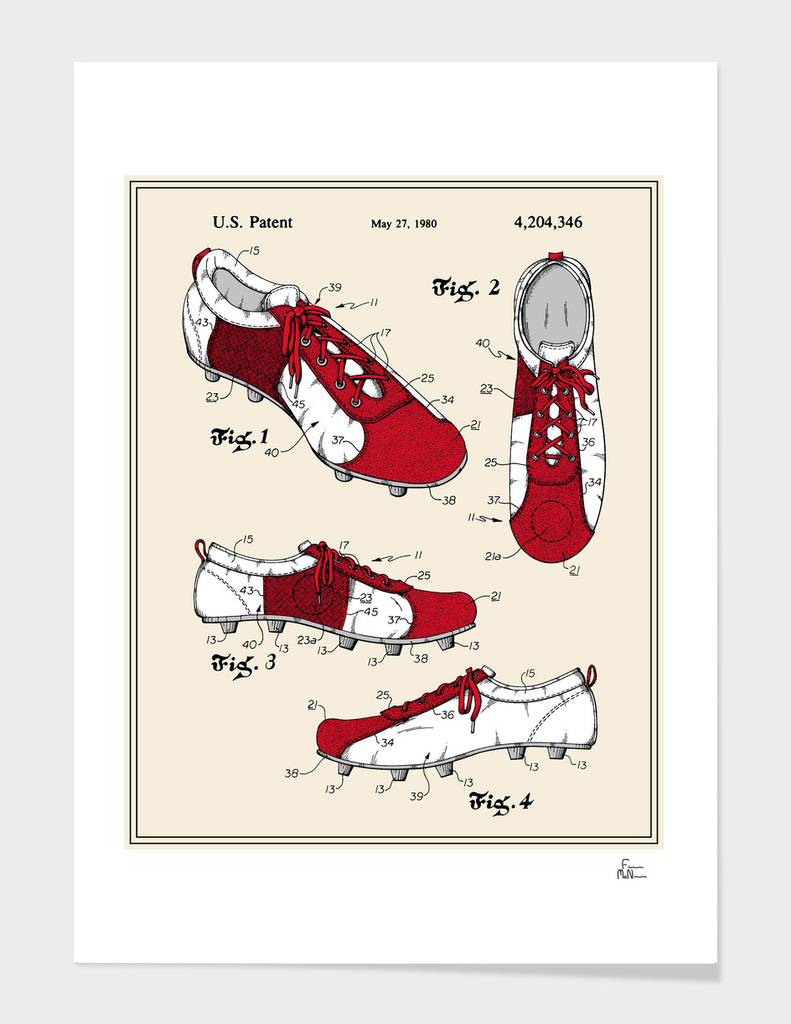 Soccer Cleats Patent